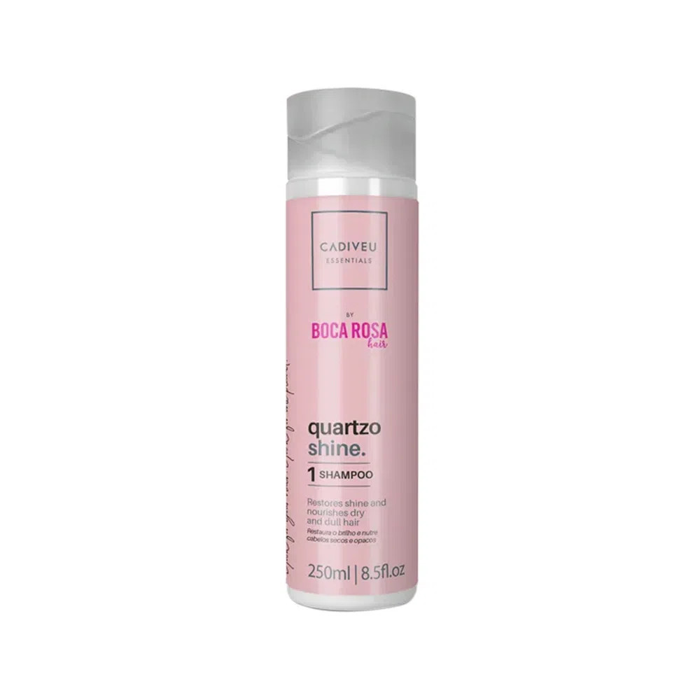 Kit Cadiveu Essentials Quartzo Shine by Boca Rosa Hair Liso Máximo - 5 Produtos | Amobeleza (BR)