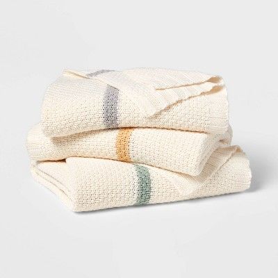 Striped Knit Throw Blanket - Threshold™ | Target