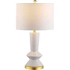 JONATHAN Y JYL6607A Ziggy 27" Ceramic/Iron Contemporary Glam LED Table Lamp Bedside Desk Nightsta... | Amazon (US)
