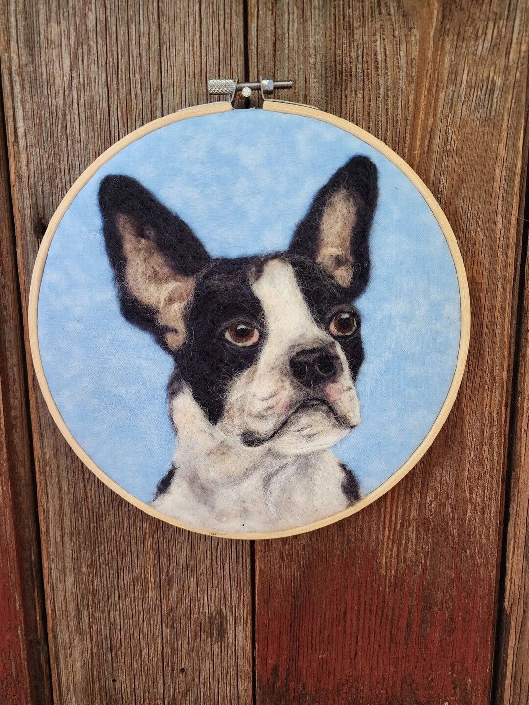 Needle Felted Custom Dog Portrait - Etsy | Etsy (US)