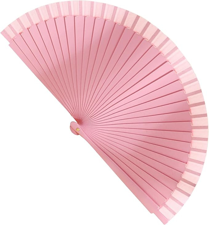 8.2in Handheld Folding Fan - Foldable, Portable, Stylish - Elegant Folding Hand Fan for Events, P... | Amazon (US)