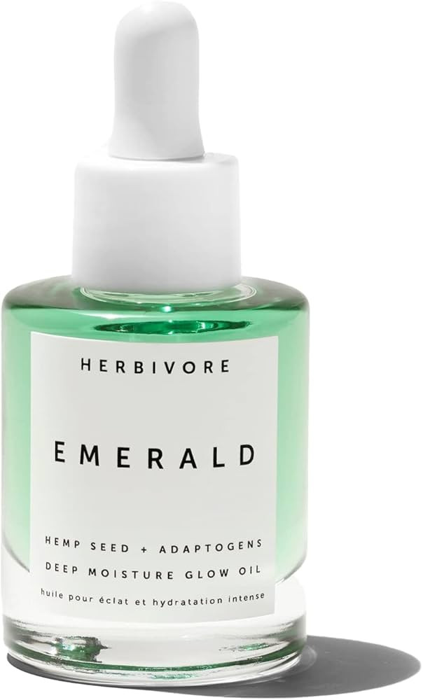 HERBIVORE Emerald Deep Moisture Glow Oil for Face – Hydrating Facial Oil, Calming & Moisturizin... | Amazon (US)