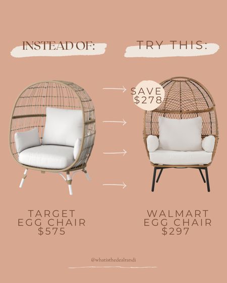 Egg-stra, egg-stra, read all about it! 🗞️ The stationary egg chair for outdoor relaxation is a must-have for any patio. 🌞 And with the Better Homes & Gardens Ventura collection at Walmart, you can have stylish outdoor furniture without breaking the bank. 🤑 #EggChairObsessed #PatioRelaxation #WalmartFinds

Boho Wicker Egg Chair
Wicker Patio Chair
Egg Chair for Outdoor Relaxation
Patio Furniture with Boho Flair
Comfortable Patio Seating
Affordable Outdoor Furniture
Stylish Outdoor Furniture
Ventura Boho Furniture
Better Homes & Gardens Egg Chair
Stationary Egg Chair
Walmart Egg Chair
Relaxing Outdoor Seating
Cozy Outdoor Furniture
Outdoor Lounging Experience
Indoor/Outdoor Egg Chair
Natural Wicker Chair

#LTKSeasonal #LTKhome #LTKsalealert