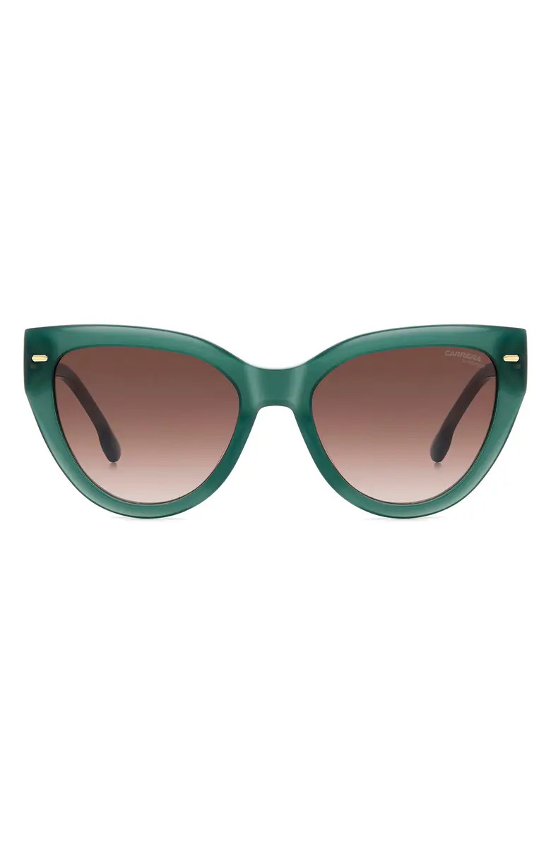 Carrera Eyewear 55mm Gradient Cat Eye Sunglasses | Nordstrom | Nordstrom