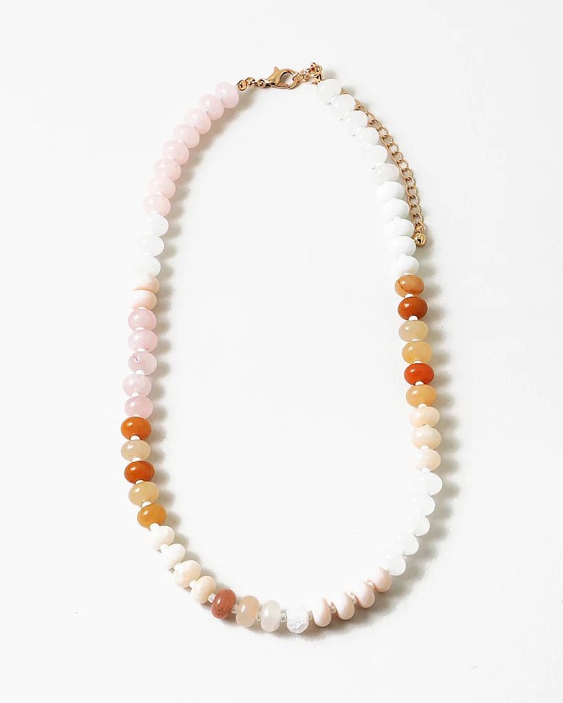 (Shipping 9/10) Beach Stone Necklace | Erin McDermott Jewelry