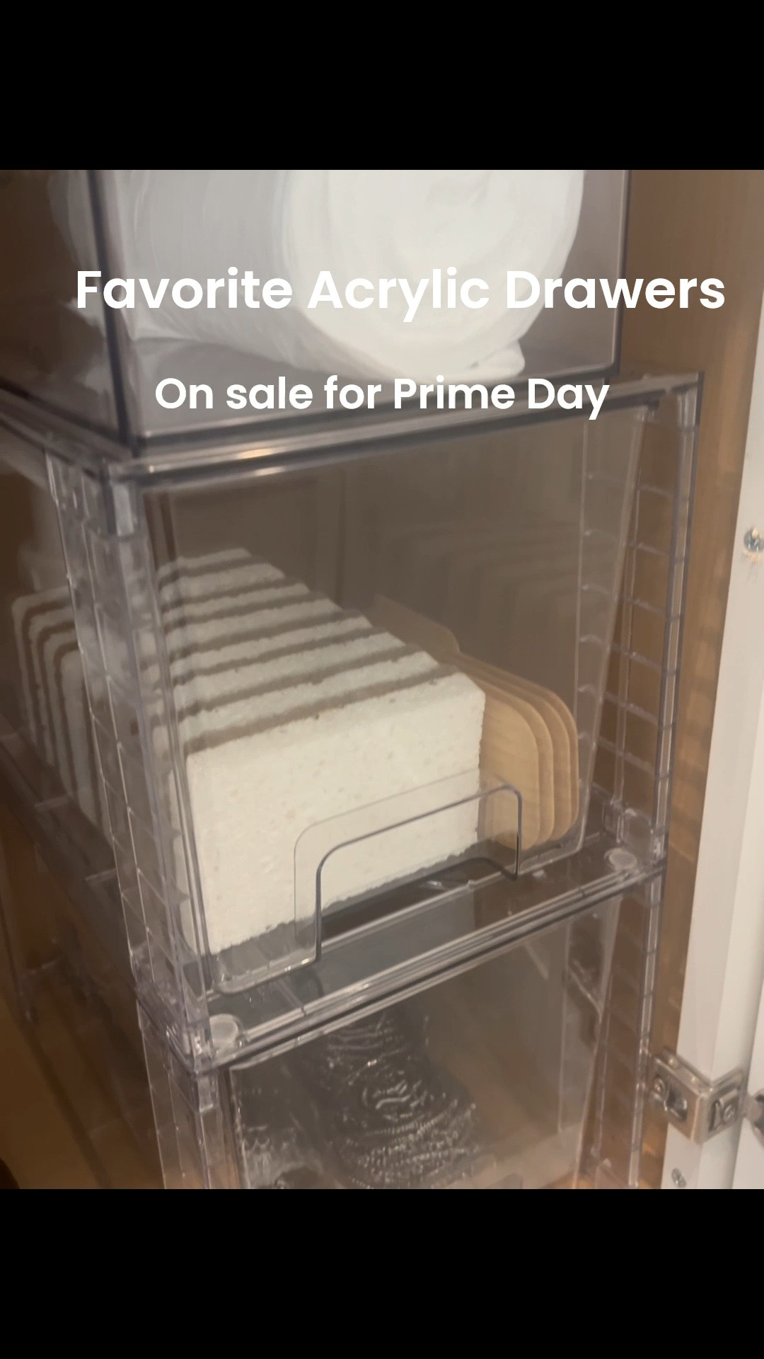 My favorite stackable acrylic drawers are on sale for Prime Day!

These Vtopmart organizers are one of those products I use all over the house. They’re great for bathrooms, kitchens, closets, pantries, and under sink storage because everything stays visible and easy to access.

I paired them with a clear acrylic bin on top to hold garbage bags. The Target acrylic bin happens to be on sale too.

#LTKHome #LTKSaleAlert #LTKmomlife