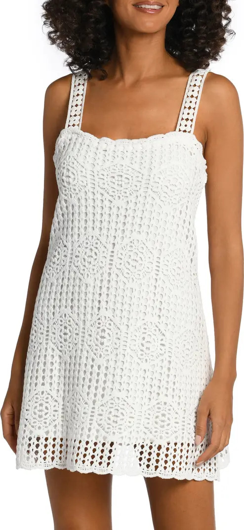 Waverly Crochet Cover-Up Dress | Nordstrom