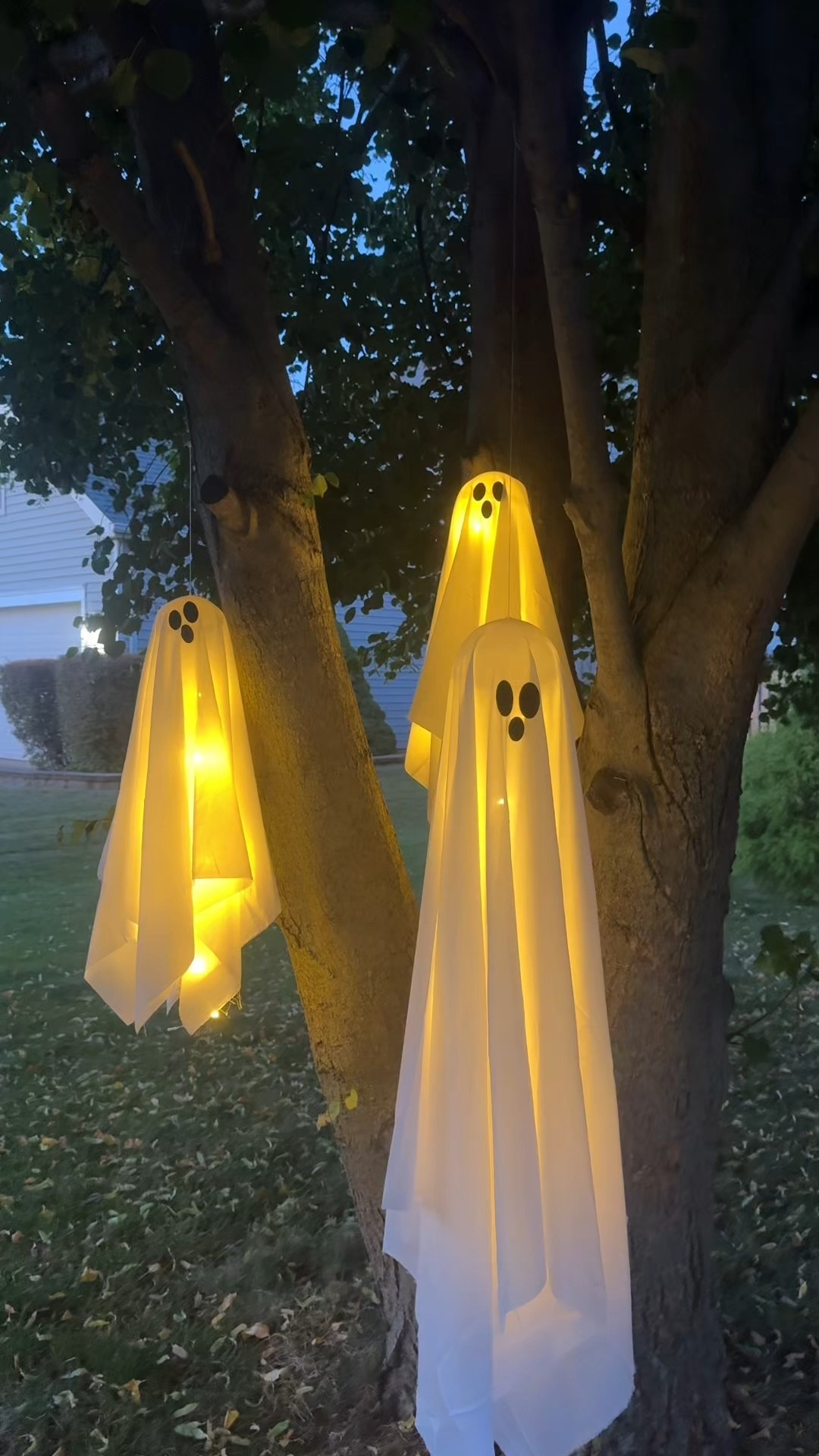These hanging ghost were so cheap and easy to add to my outdoor Halloween decorations this year! 

#halloween #amazonfinds 

#LTKHome #LTKFallSale