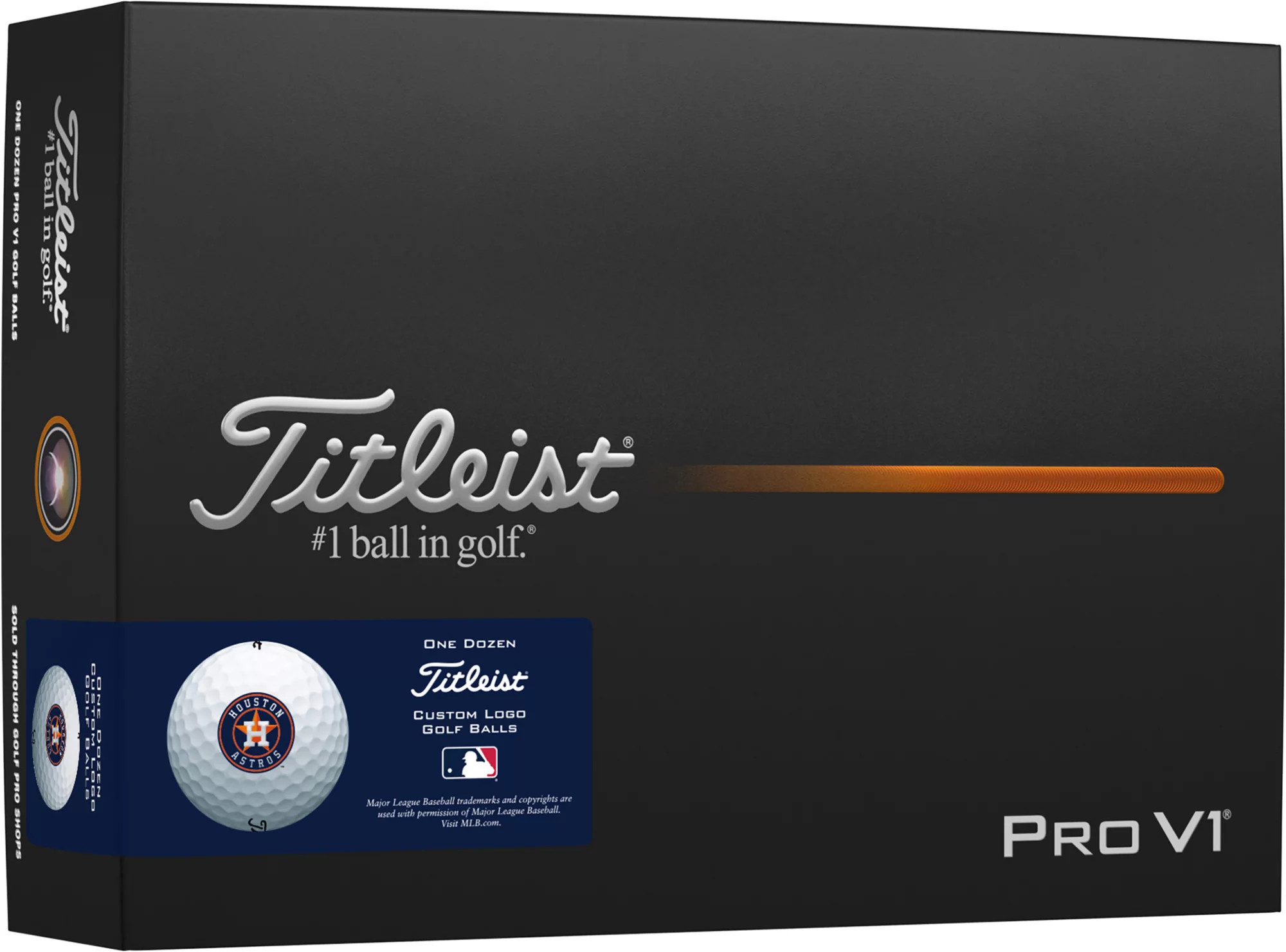 Titleist 2025 Pro V1 Houston Astros Golf Balls, Men's, Multi | DICK'S Sporting Goods