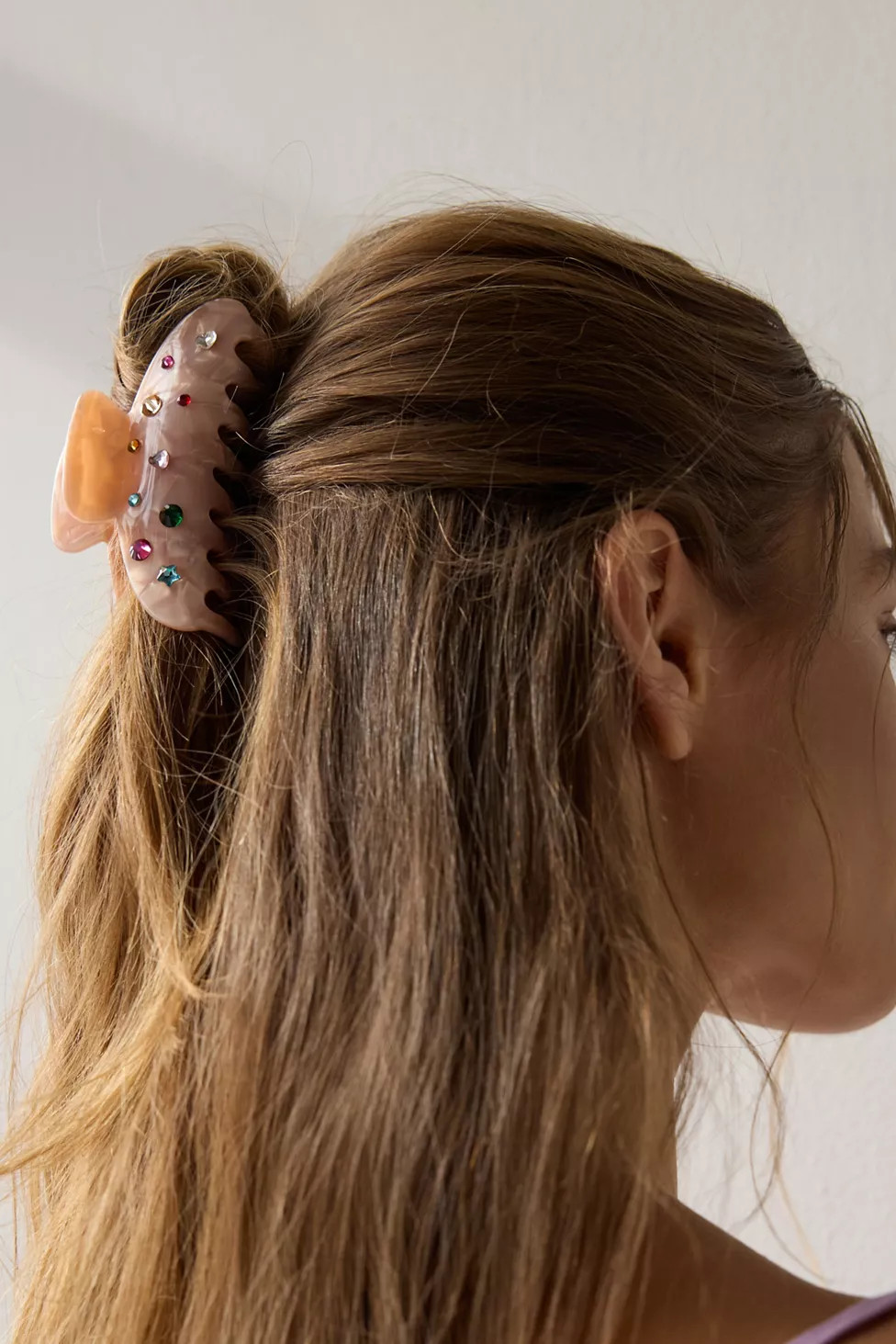 Jewel Rhinestone Claw Clip | Urban Outfitters (US and RoW)