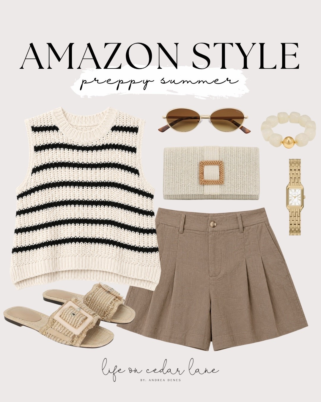 Elevate your summer look with these chic Amazon finds! Perfect for a stylish day out. #preppysummer #amazonstyle

#LTKmomlife #LTKOver40 #LTKSaleAlert