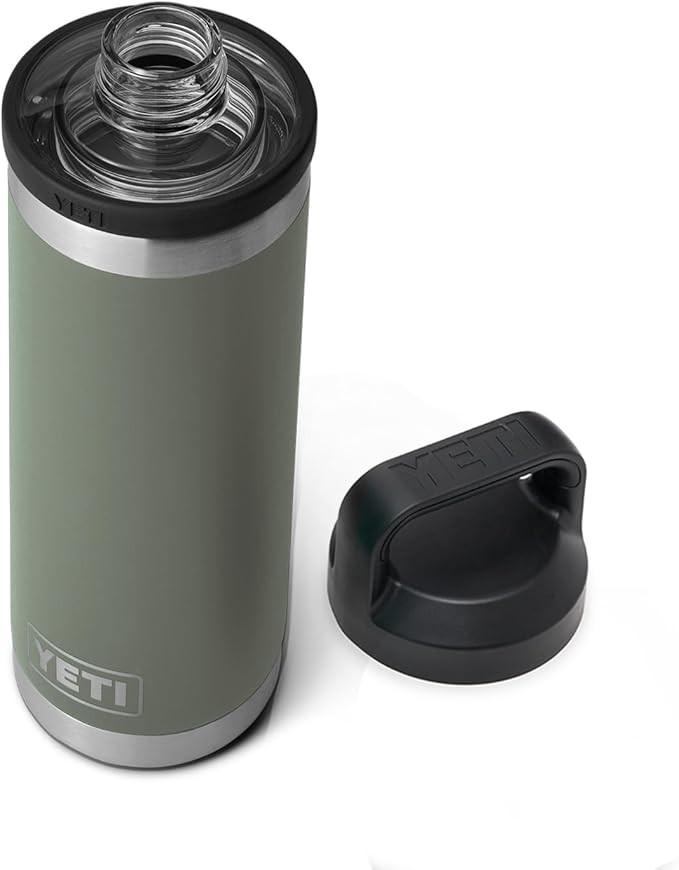 YETI Rambler 18 oz Bottle, Vacuum Insulated, Stainless Steel with Chug Cap | Amazon (US)