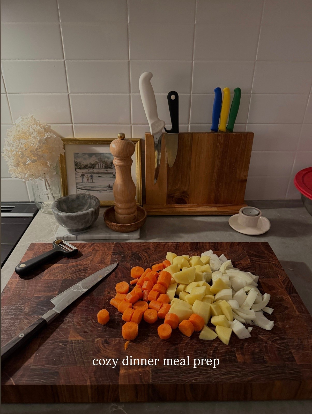 Cozy dinner meal prep 👩🏻‍🍳 

#LTKHome