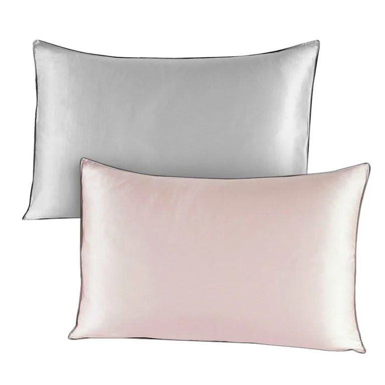 1PC / 2Pcs 100% Pure and Organic Mulberry Silk Pillow Case Home Bedding Accessories | Walmart (US)