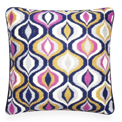 Bargello Pillow Color: Lavender/Camel | Wayfair North America