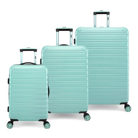 iFLY Fibertech 3 Piece Hardside Expandable Luggage Set Mint | Walmart (US)