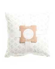 2 Pk Block Print Pillows  | Marshalls