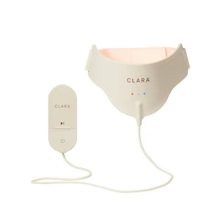 Clara Red Light Therapy Neck Mask, Silicone, Collagen Boosting Anti-Aging for Smoother, Firmer, Radiant Skin | Walmart (US)