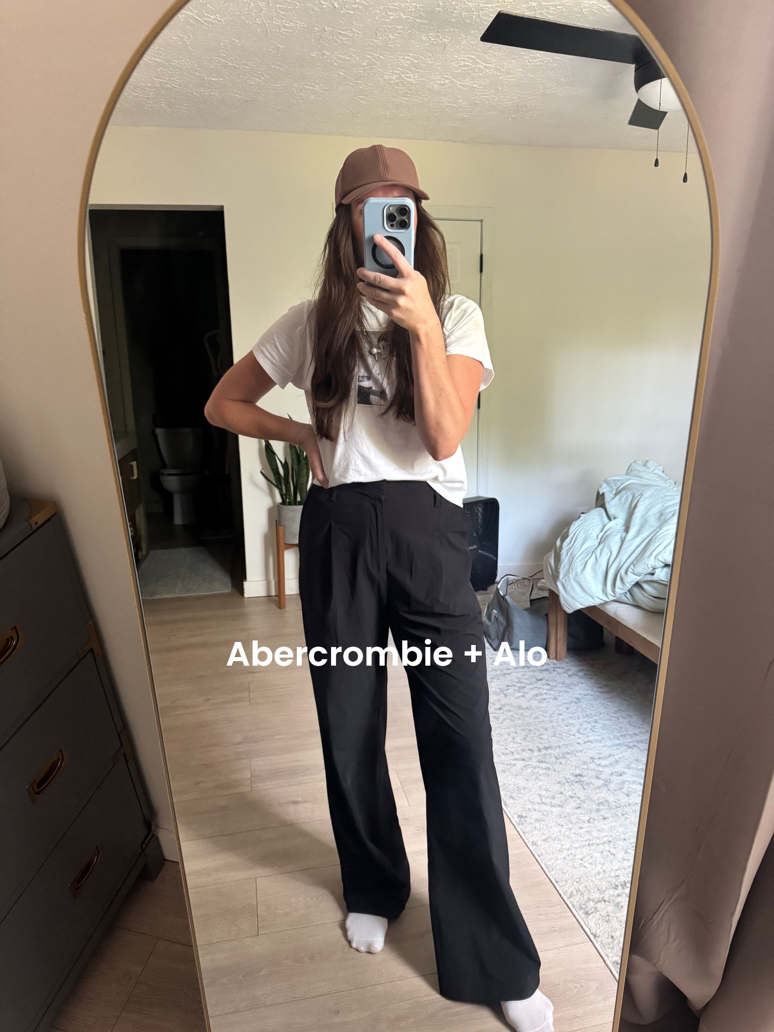 Casual but elevated ✨ Styling my Alo trouser pants with an Abercrombie graphic tee for the perfect off-duty look. Chic, comfy, and so easy to wear for everyday—coffee runs, errands, or a casual night out. These pieces are staples you’ll reach for again and again! Come in Talls! 
Tee M
Pants S Tall

#AloOutfit #AbercrombieStyle #LTKstyletip #LTKfashion #OOTDinspo #CasualOutfitInspo #EverydayStyle #LTKunder100 #FallStyleInspo


#LTKFallSale #LTKSeasonal #LTKTall