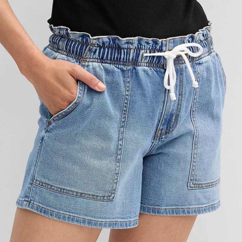 Women's Sonoma Goods For Life® Paper Bag Waist Shorts | Kohl's