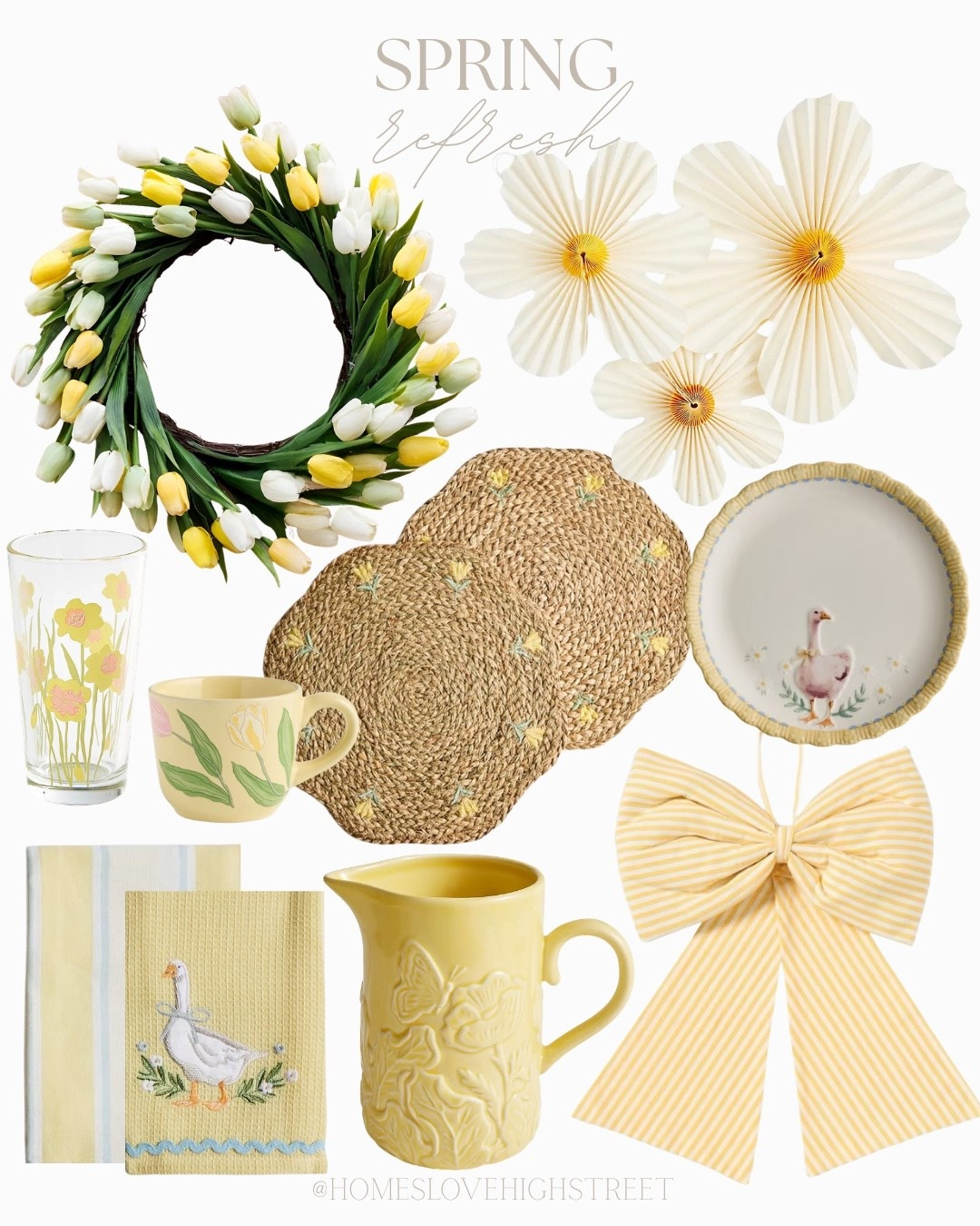 The perfect pop of sunshine for spring 🌼
Is it even Easter without a little yellow? 💛

#EasterDecor #EasterStyling #SpringVibes #SeasonalDecor #SpringRefresh

#LTKSeasonal #LTKHome