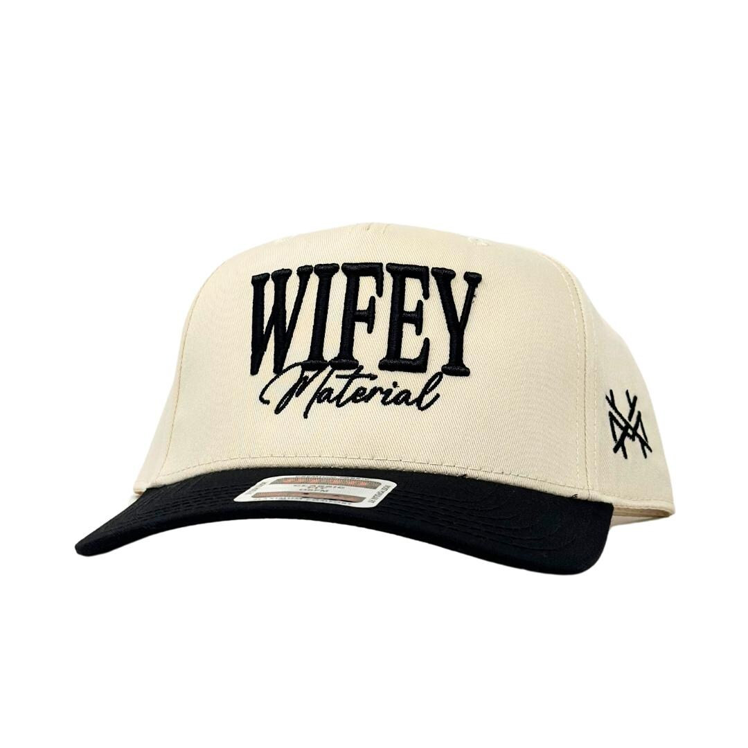 Mad Hatter Wifey Material Funny Snapback Trucker Hat for Girls - Etsy | Etsy (US)