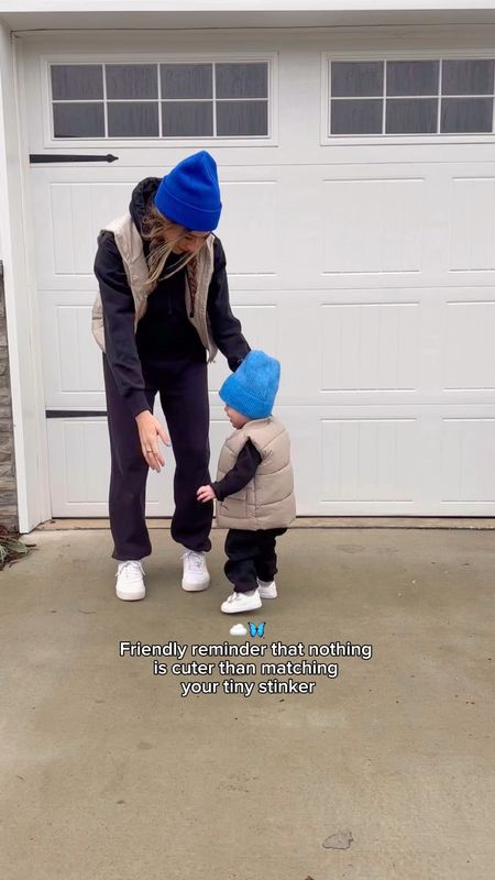 Mom and son matching outfit - toddler boy outfit ideas for winter style 

#LTKbaby #LTKfamily #LTKkids