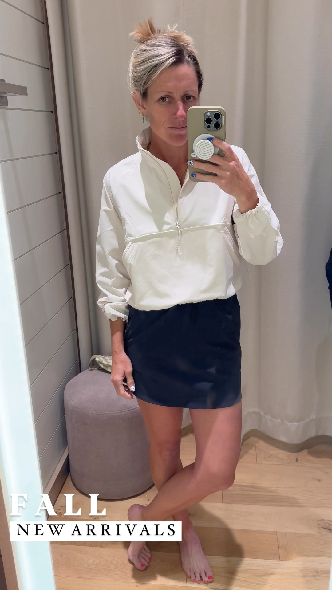 Two must have new arrivals! This ivory pull over is lightweight and perfect for the fall transition.  I’m also loving this active skirt with an elastic waist and bungee pull.  Also the perfect skirt for travel.

#WeekendOutfit #Activewear #TravelOutfit #ActiveSkirt #PullOver #FallOutfit 

#LTKActive #LTKStyleTip #LTKTravel