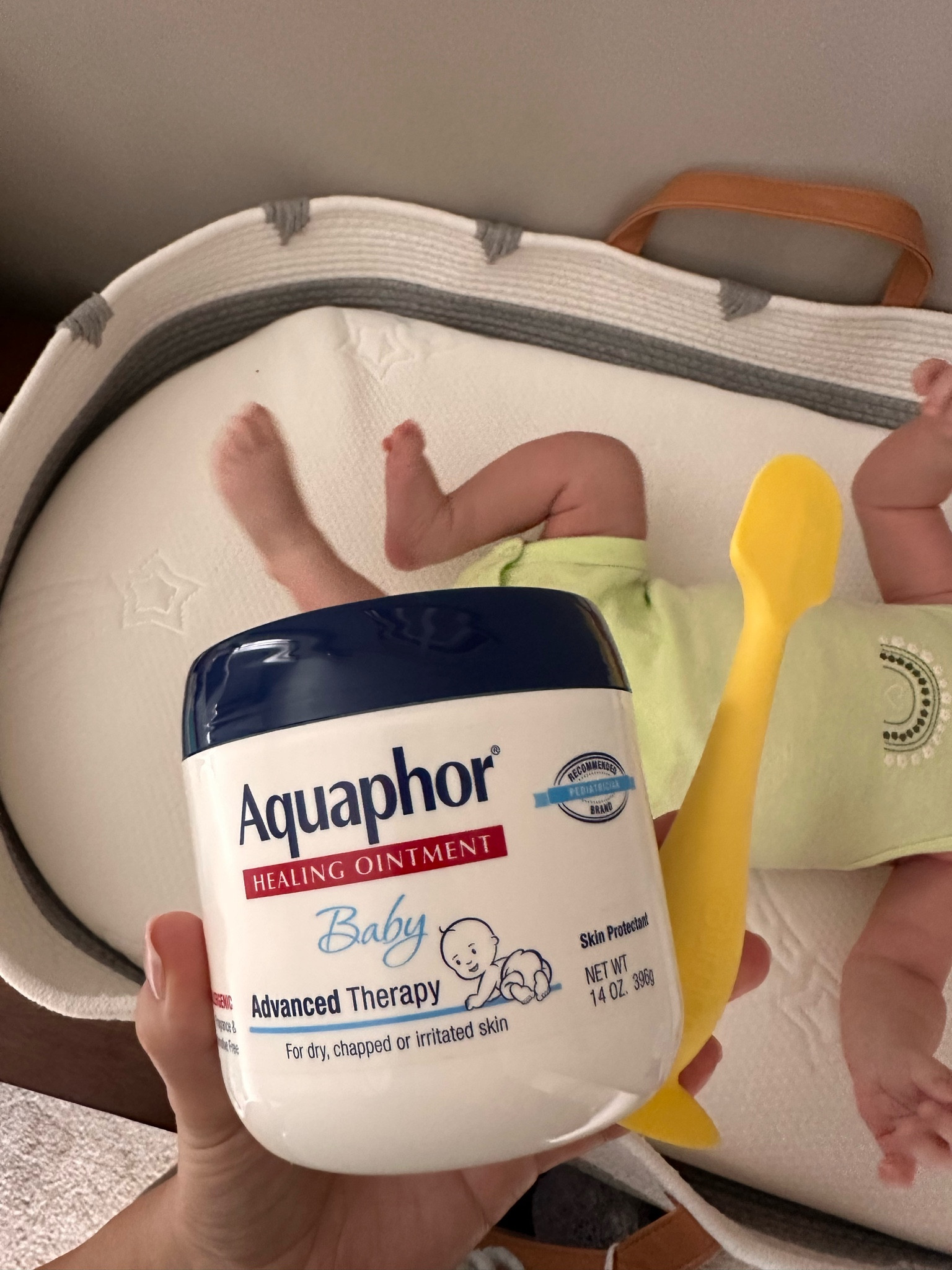 I’ve tried a few diaper creams and so far Aquaphor is my favorite! Works great and is easy to apply!

I really love using these little rubber spatulas to keep from making a mess & getting an even application. The bottom is a suction cup so it can easily stand on your changing table for mess-free storage too 👏🏼

Very affordable options that get the job done

#LTKKids #LTKBump #LTKBaby