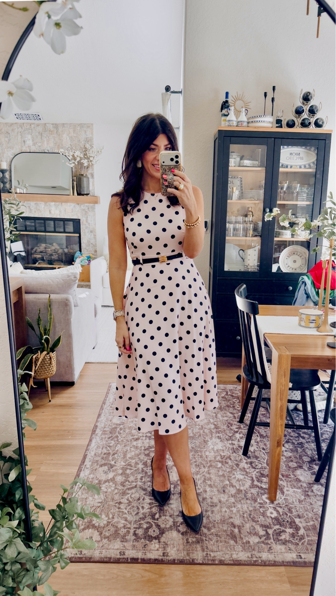 What I wore to work today
In an 8 polka dot dress
Medium belt


#LTKSaleAlert #LTKMidsize #LTKWorkwear
