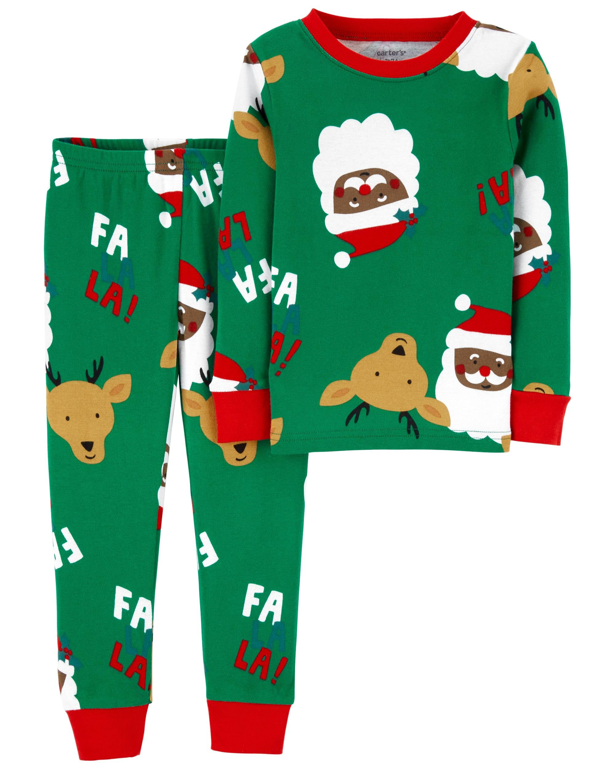 2-Piece Santa 100% Snug Fit Cotton PJs | Carter's