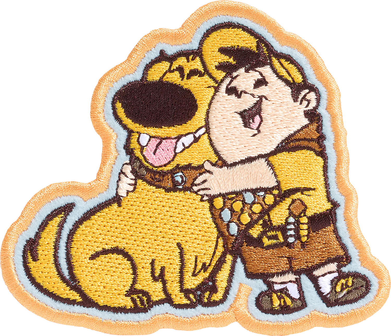 Russell and Dug Hug Patch | Stoney Clover Lane