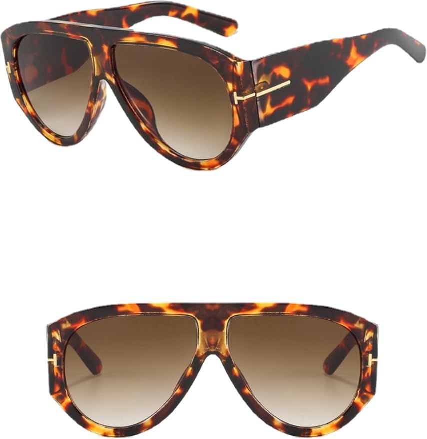 Retro Sunglasses Aviator Sunglasses for Women Sunglasses Womens Trendy Y2k Sunglasses Y2k Accessories | Amazon (US)
