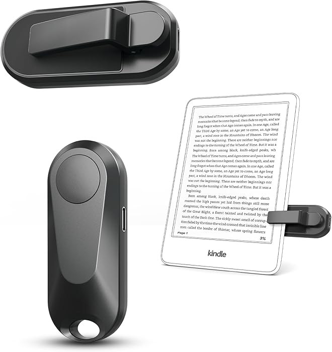 Remote Control Page Turner for Kindle Paperwhite Oasis Kobo eReaders, Camera Camcorder Remote Con... | Amazon (US)