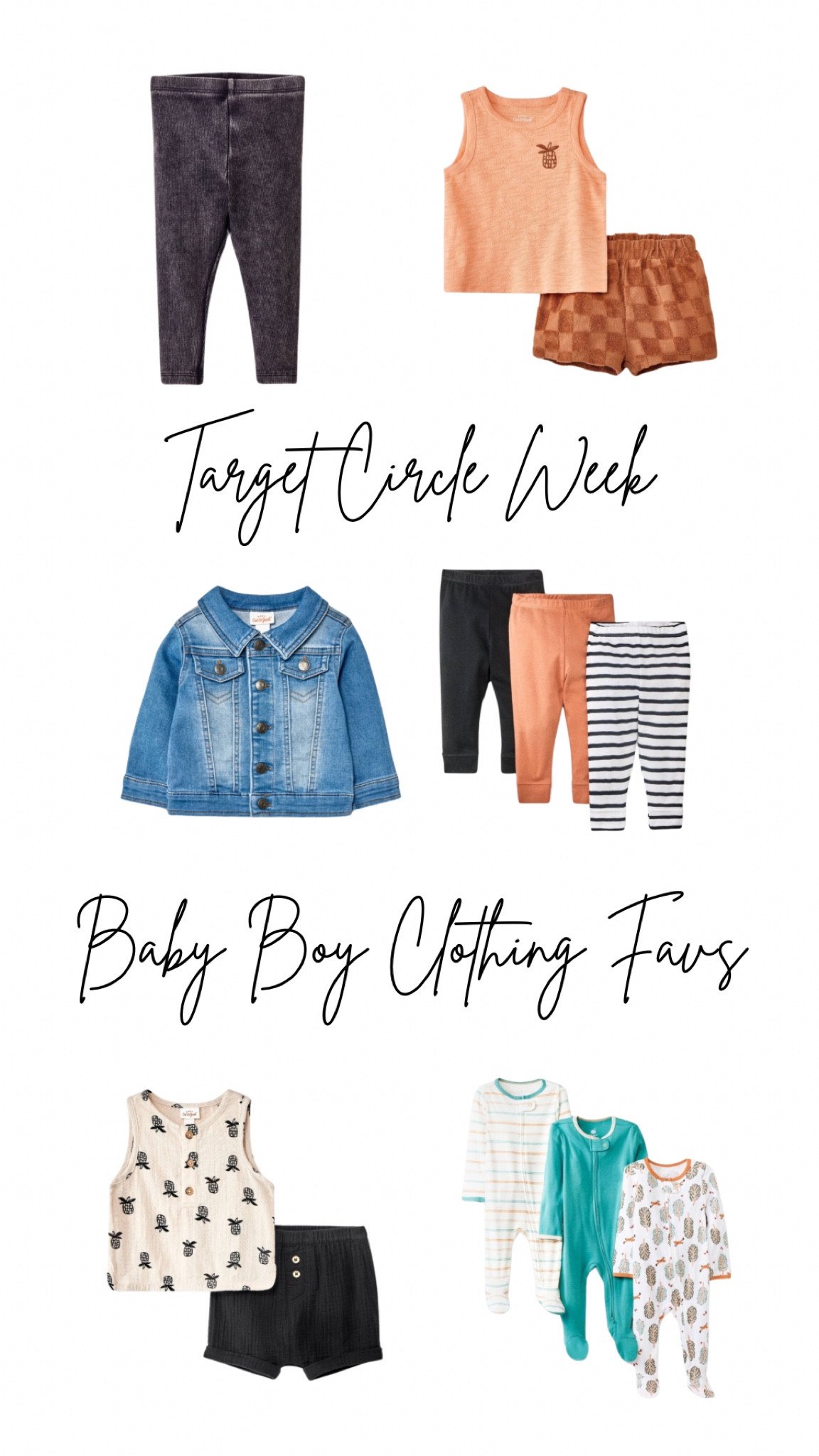 Babi boy clothes aren’t often as cute as baby girl clothes a, but Target does a pretty good job at keeping it adorable. Here’s all the cute ‘fits my little guy is sporting this summer.

#LTKBaby #LTKFindsUnder50 #LTKSummerSales