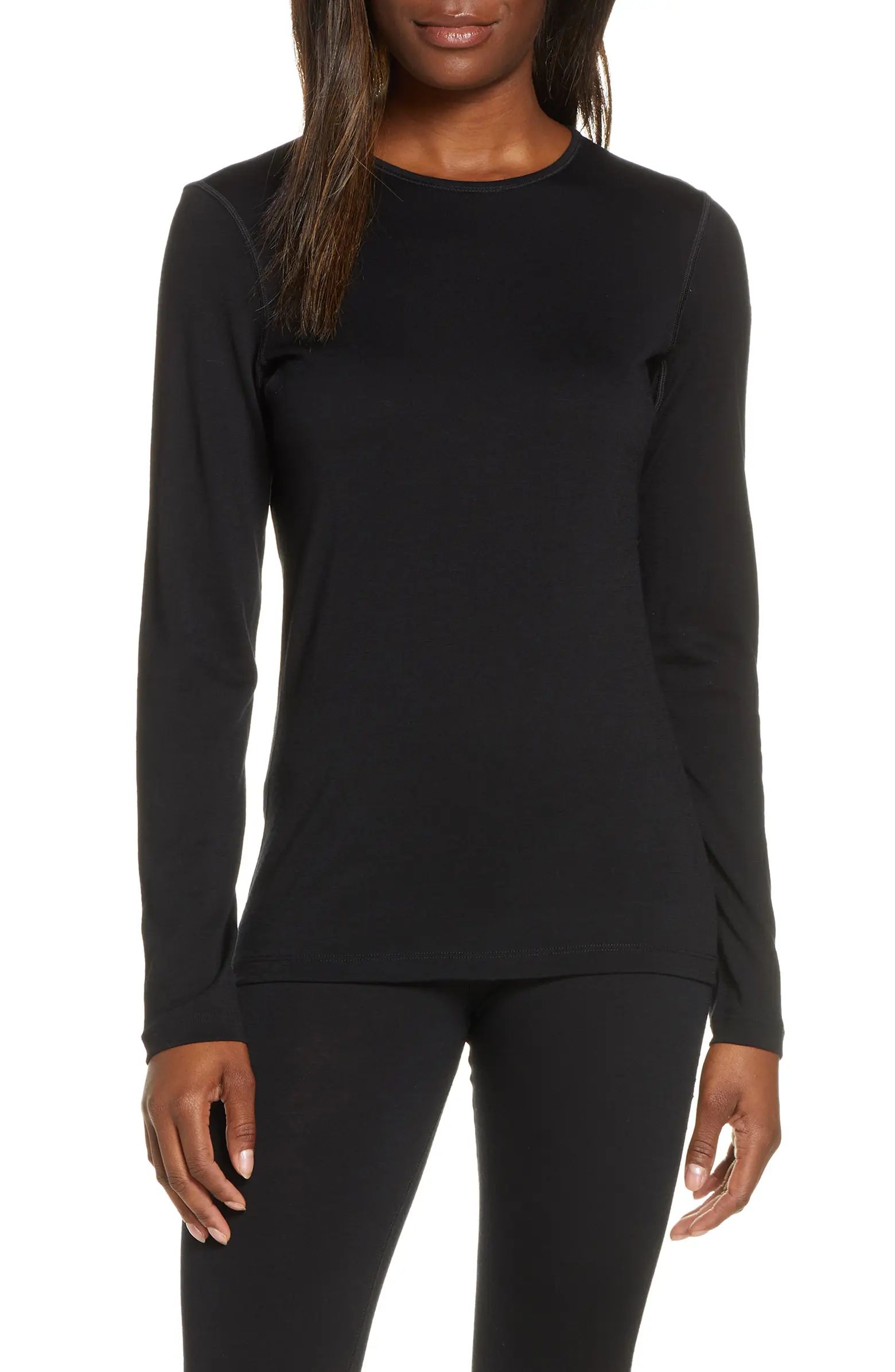 Icebreaker Oasis Long Sleeve Merino Wool Base Layer Tee | Nordstrom | Nordstrom