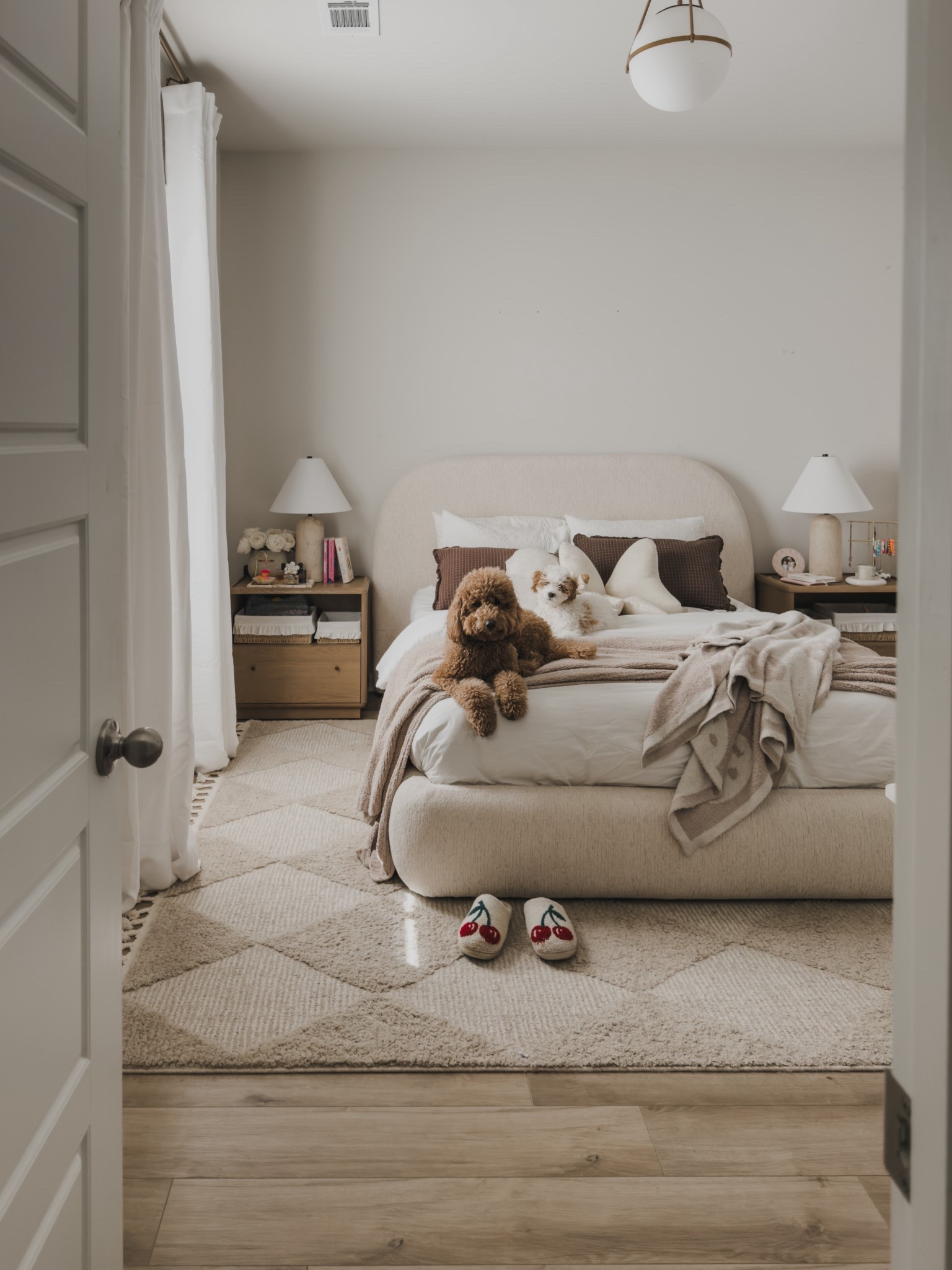 Light and airy girls bedroom styled with pieces that she can grow with! 

Featuring the prettiest neutral diamond rug that is perfect for high traffic areas, furniture finds that will last forever and all of her cutesy accents.

Bed and nightstands are not on LTK. They are from Create Comfort. The Asher storage bed and sorrel nightstands. Use CODE: HOPEDECARLO for 15% off.

#LTKHome #LTKKids #LTKSaleAlert