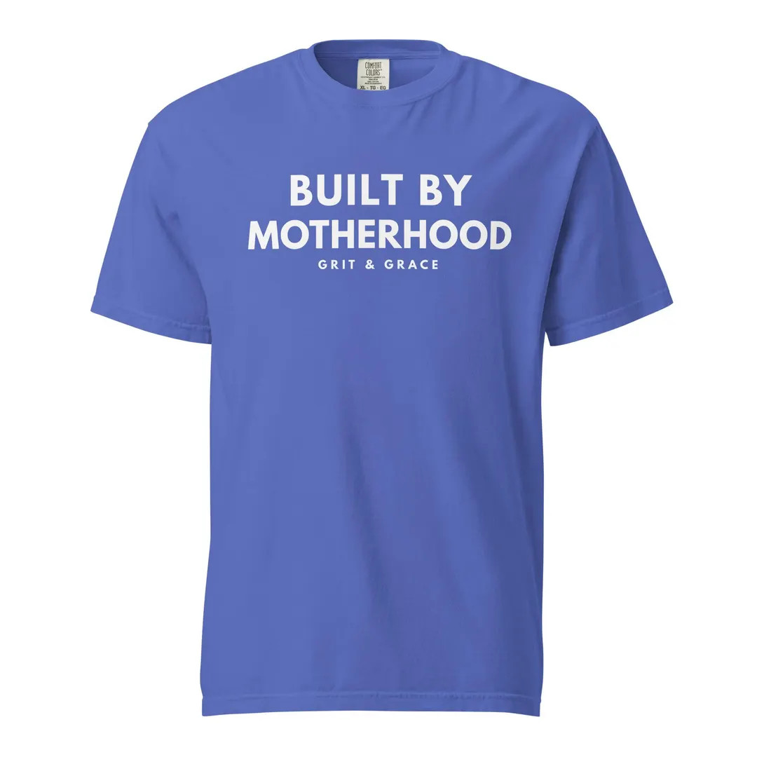 Built by Motherhood,. Unisex Garment-dyed Heavyweight T-shirt - Etsy | Etsy (US)