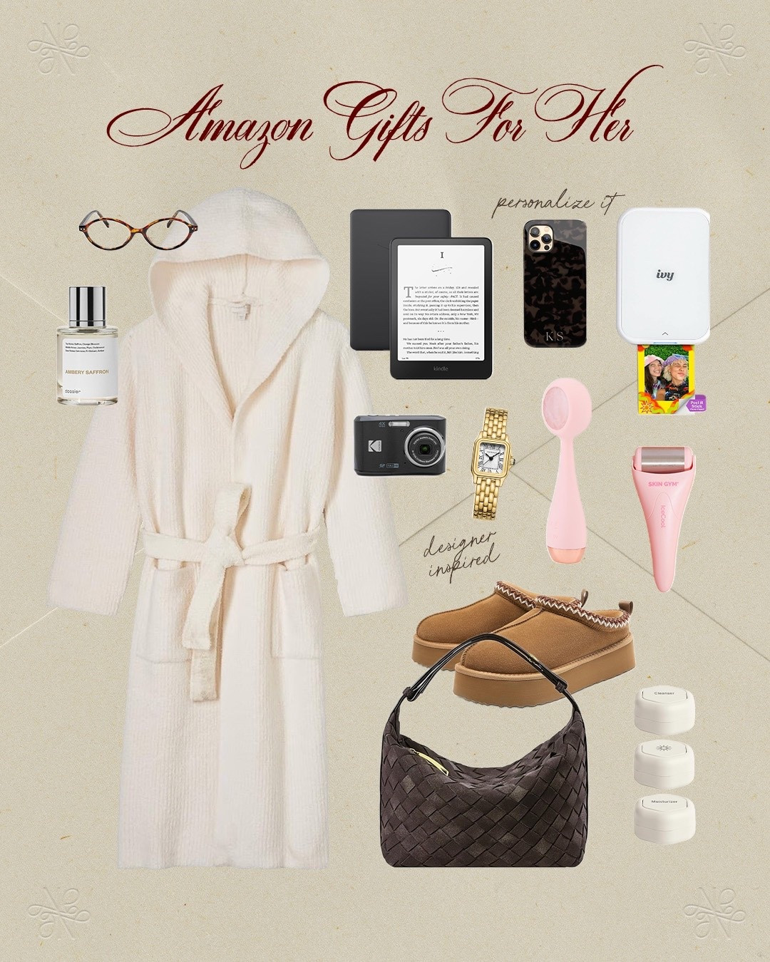 Amazon gifts for her! 🎁 

Gift ideas for her
Gift guide for her 
Gift ideas for mom 
Gift guide for mom 
Beauty gifts
Amazon gifts 

#LTKFindsUnder100 #LTKGiftGuide #LTKHoliday