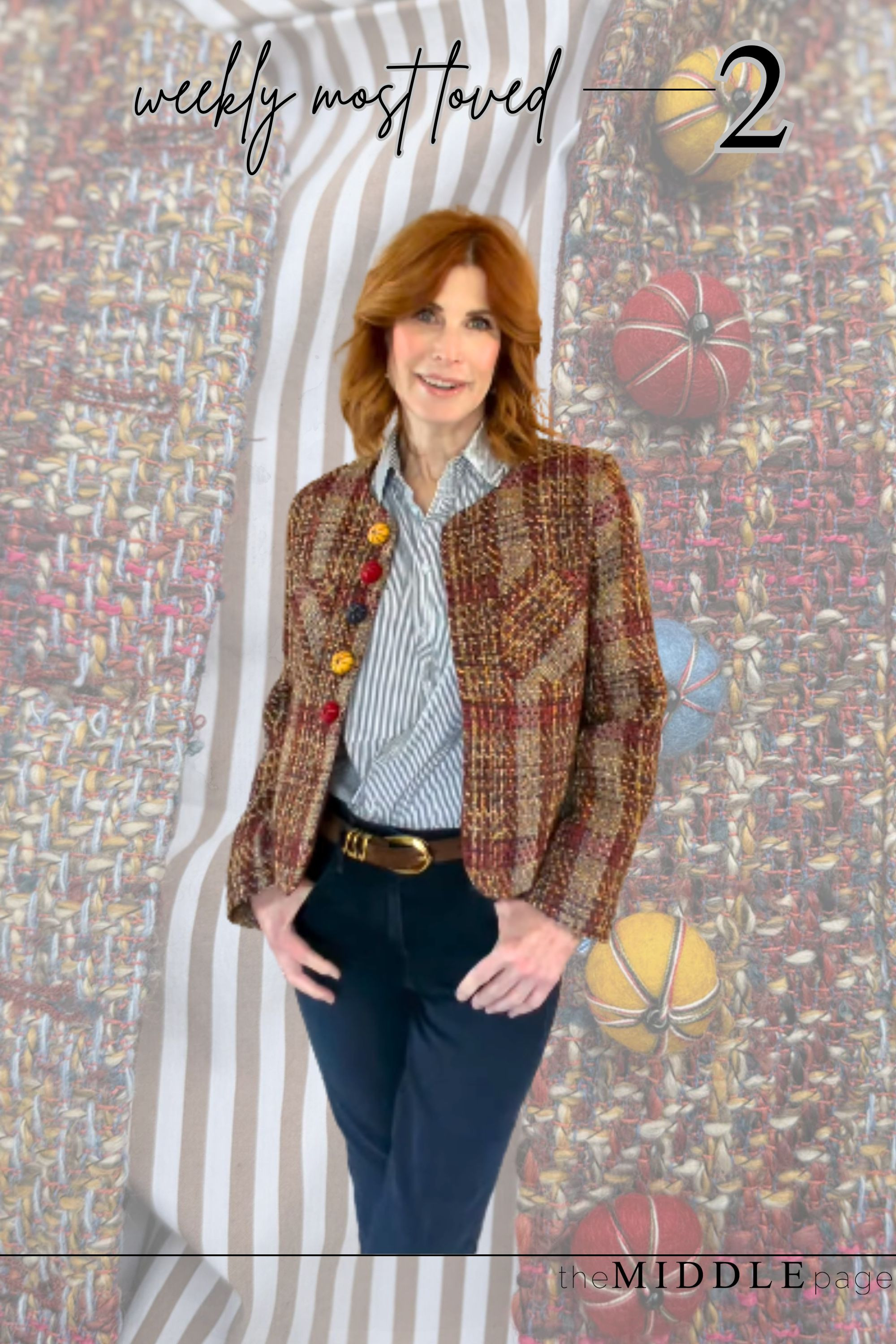 This plaid jacket is giving effortless fall-to-spring transition energy ❤️ Such a polished layering piece over high rise wide leg jeans or even a simple sweater dress. It instantly makes any outfit look styled.

Most loved for a reason — these jackets keep selling! Still in stock and so good. 

 #LTKootd #LTKOver40 #LTKWorkwear