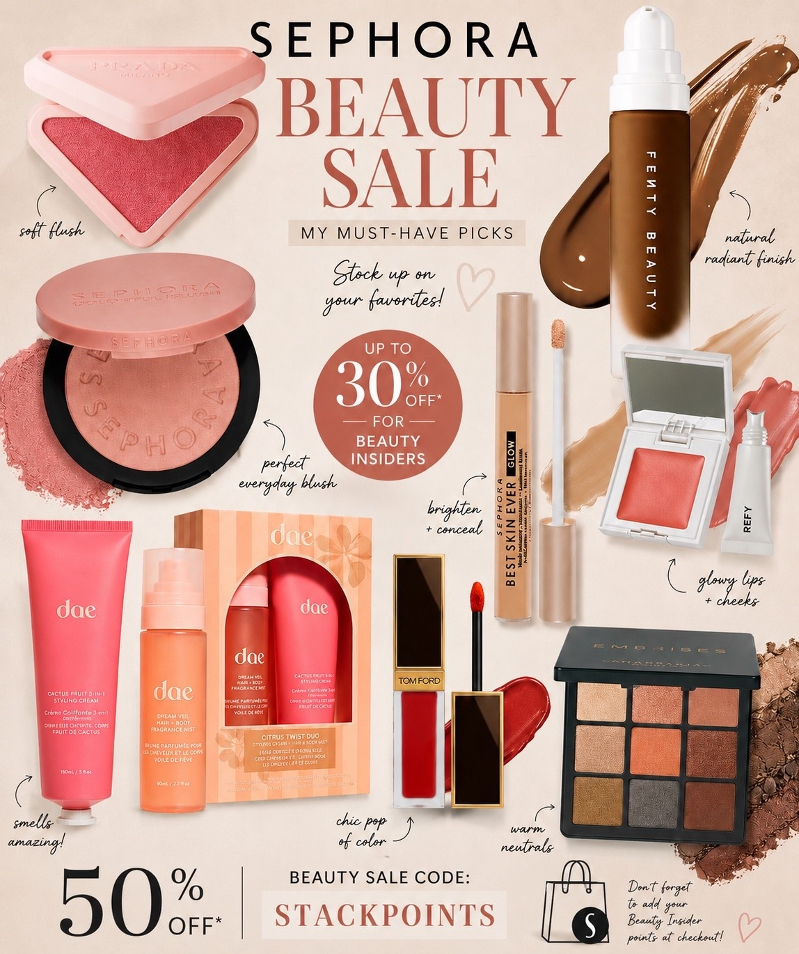 Shop my faves from the Sephora sale

#LTKOver40 #LTKSaleAlert #LTKBeauty