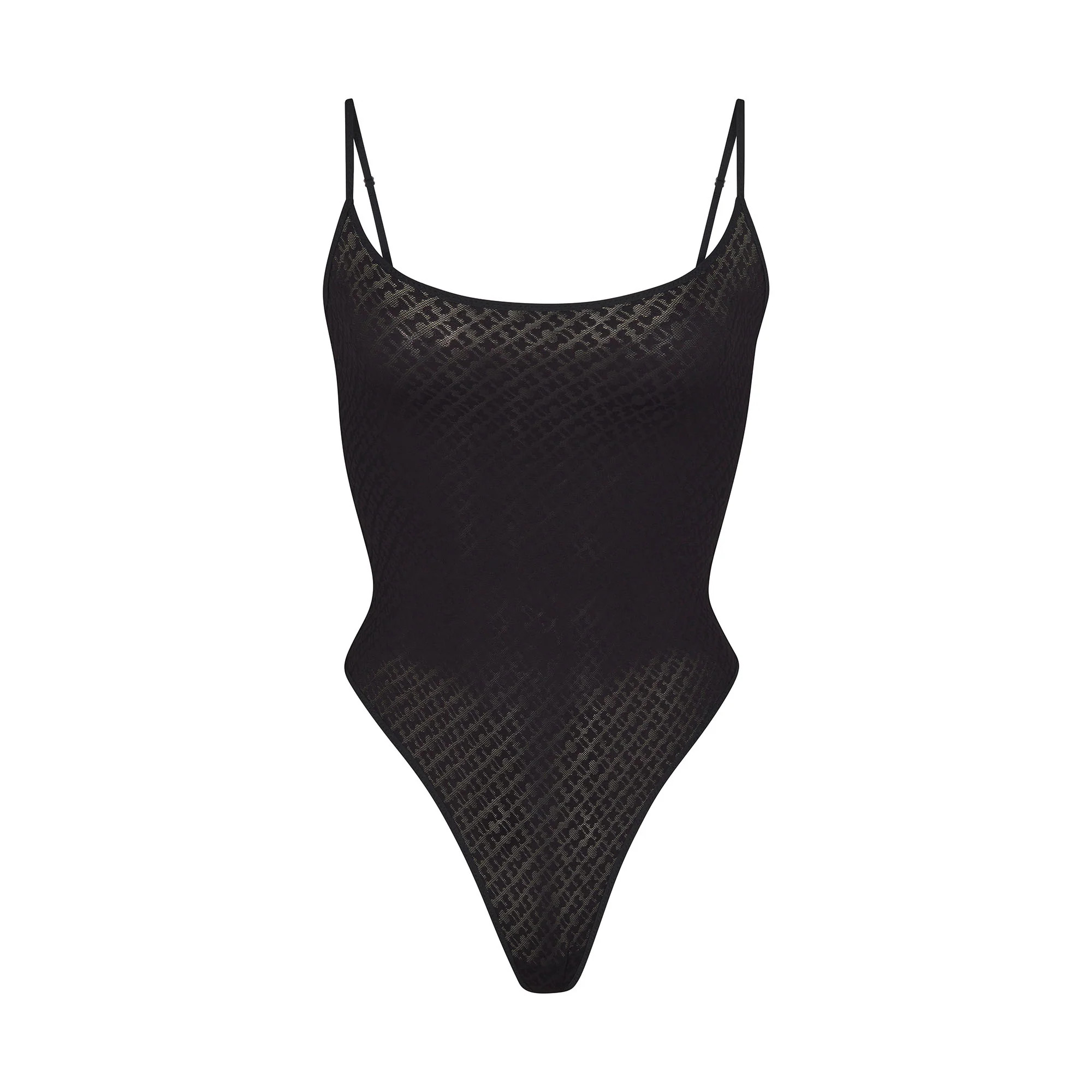LOGO MESH CAMI BODYSUIT | SKIMS (US)