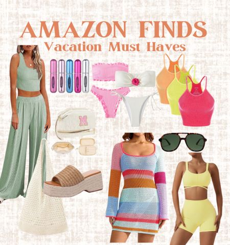 Vacation outfits | Vacation essentials | Swimsuits | Resort Wear | Colorful summer outfits | travel must haves | Spring Break outfits 

#LTKtravel #LTKstyletip #LTKswim