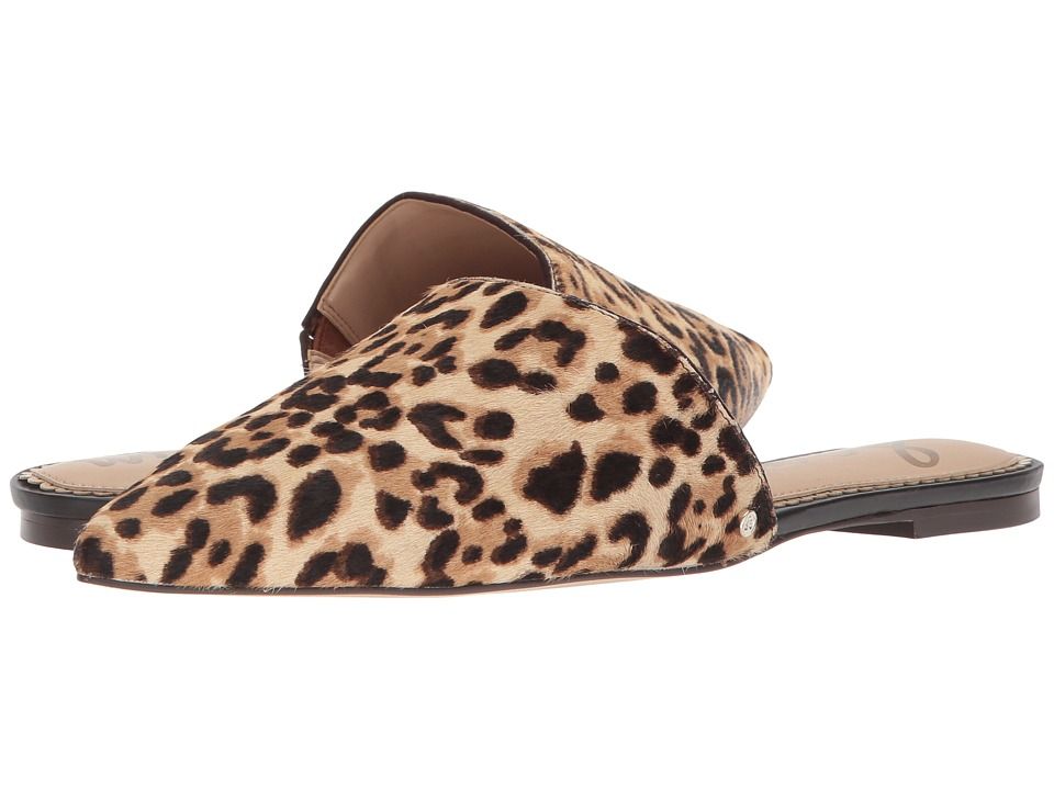 Sam Edelman - Rumi (Sand Jungle Leopard Brahma Hair) Women's Clog/Mule Shoes | Zappos
