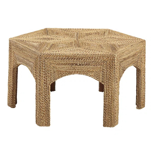 Caughfield Solid Wood 6 Legs Coffee Table | Wayfair North America