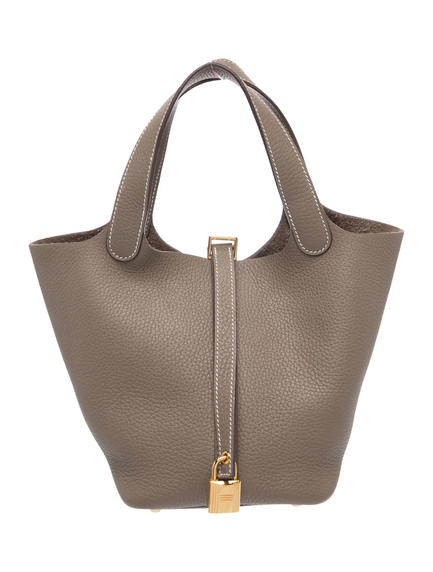 Hermès Clemence Picotin Lock 18 Etoupe | The RealReal