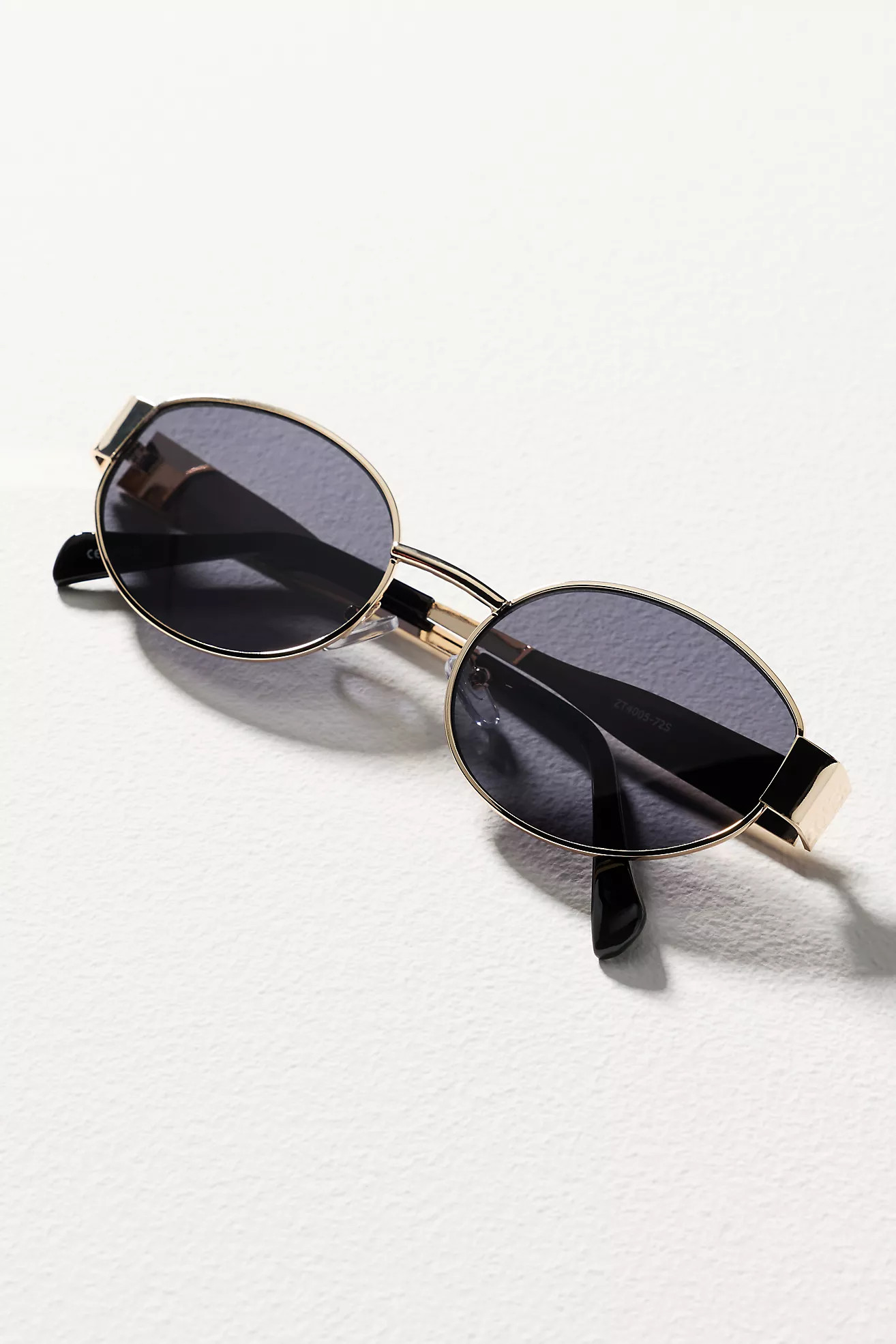 Eyeking Oval Metal Sunglasses | Anthropologie (US)