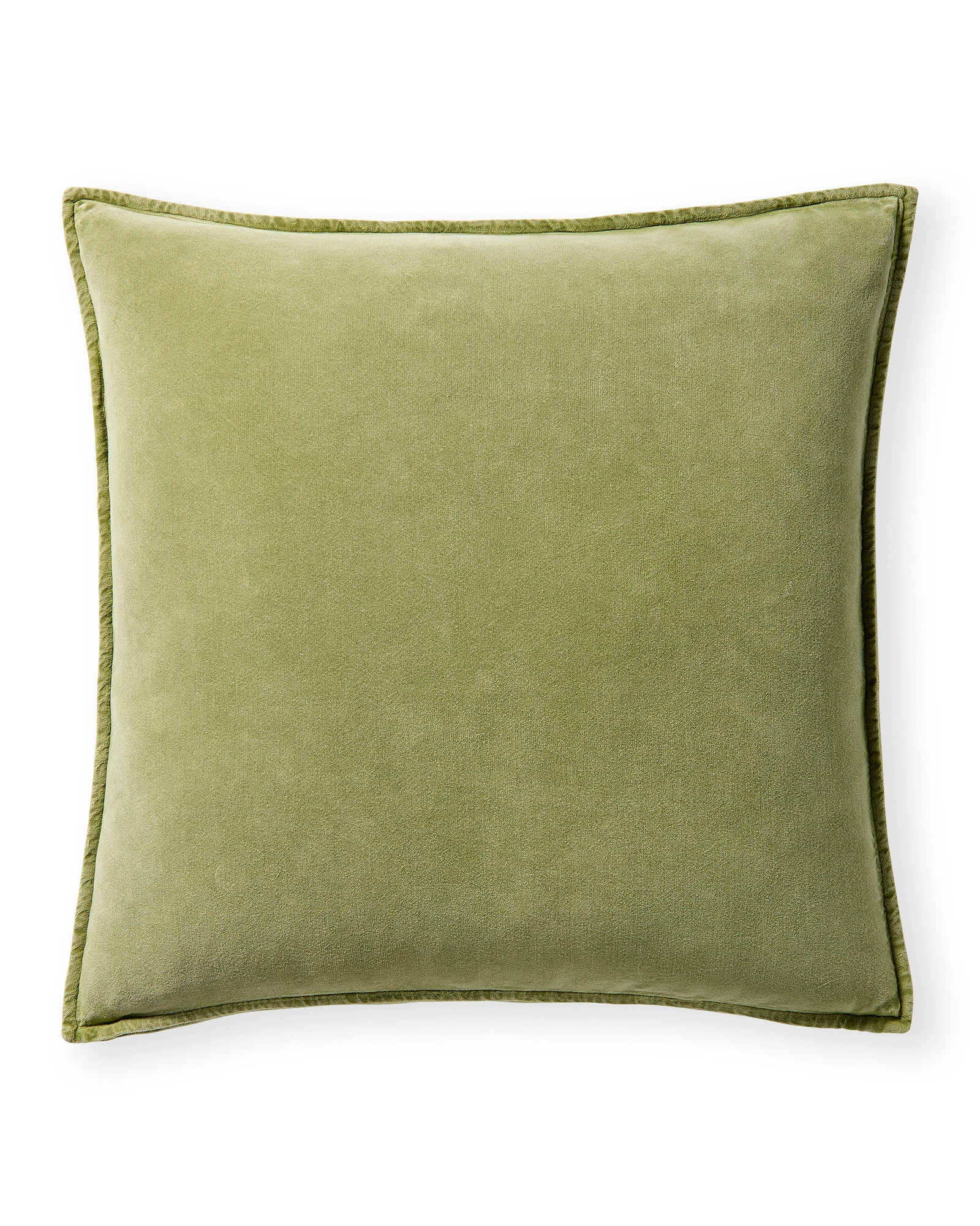Washed Velvet Pillow Cover | Serena and Lily