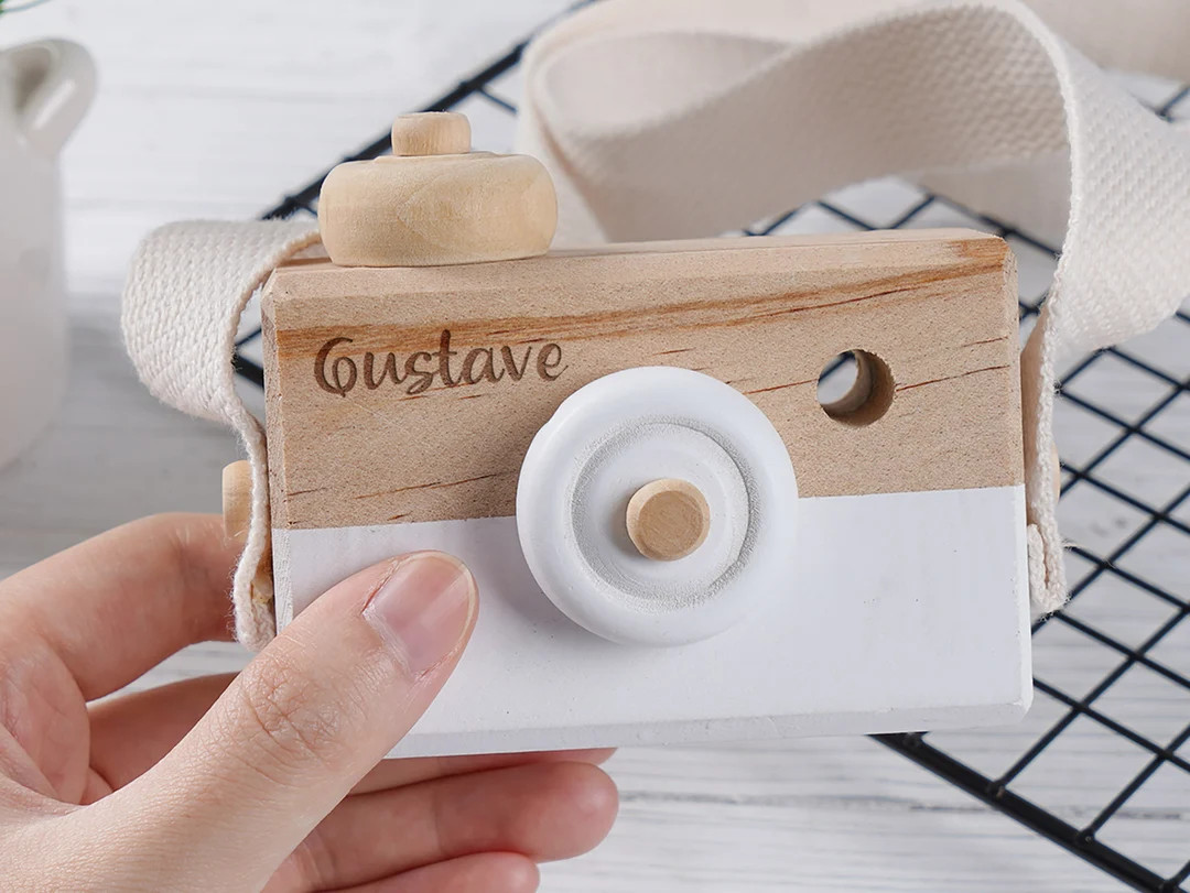 Personalized Wooden Camera,Custom Christmas Gift For Kids,Personalized Pretend Play Toy, Kid's Ph... | Etsy (US)