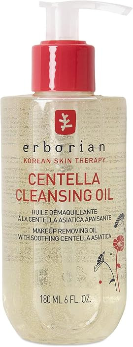 Erborian Aceite limpiador, removedor de maquillaje suave con centella asiática conocido por sus ... | Amazon (US)